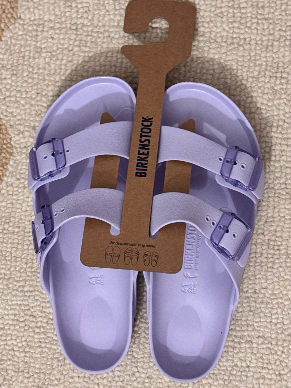 Birkenstock Women's Arizona Stealth Buckle EVA Sandals